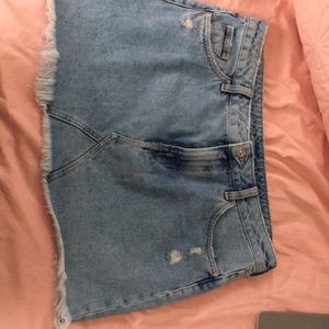 Light blue Denim skirt